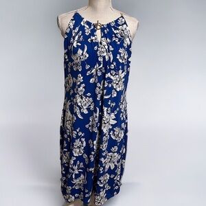 Ivanka  Trump summer dress. Blue/white , sz XL